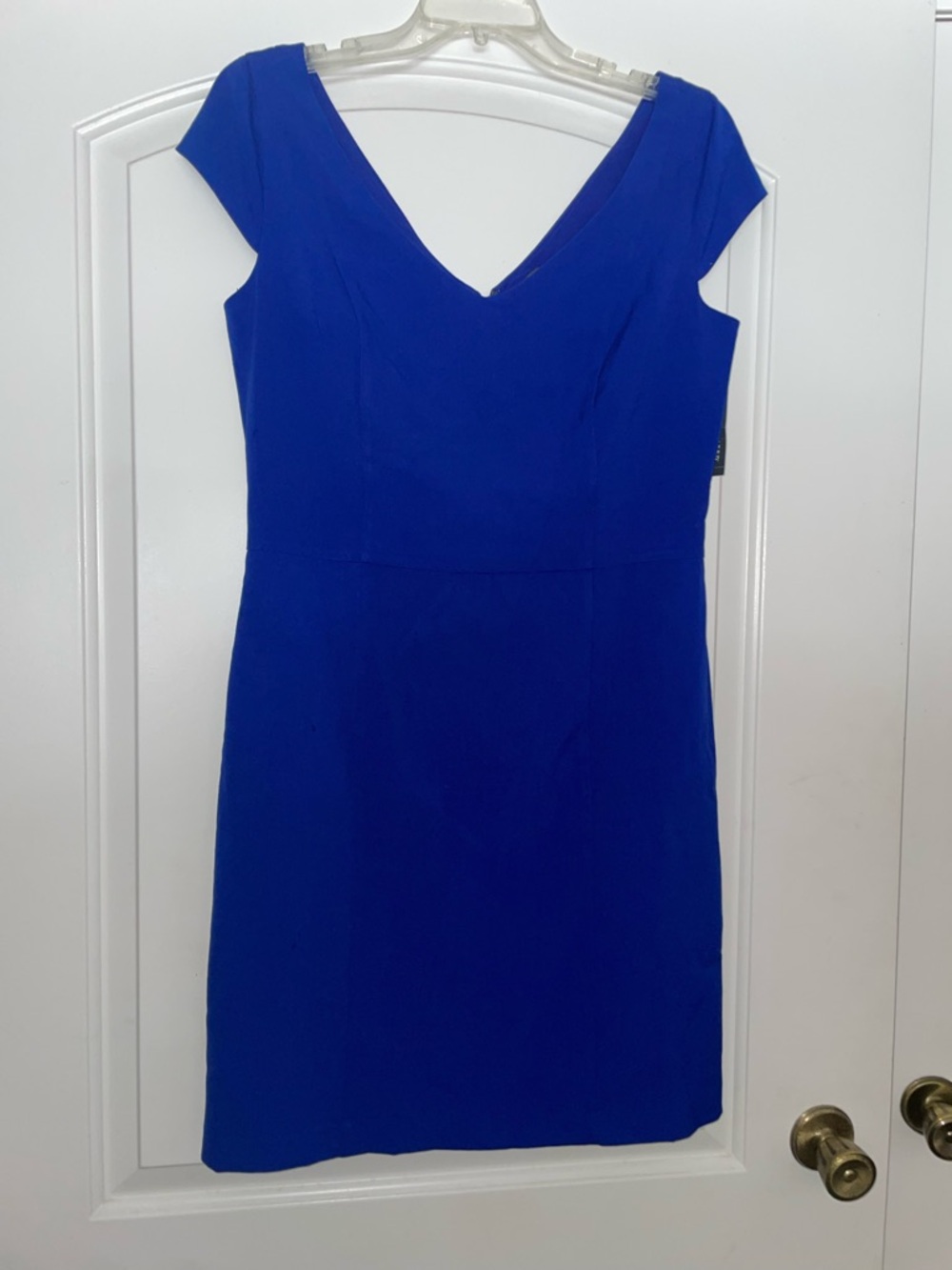 The Limited Blue V-Neck Dress size 8